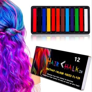 Vibrant Hair Chalk Set